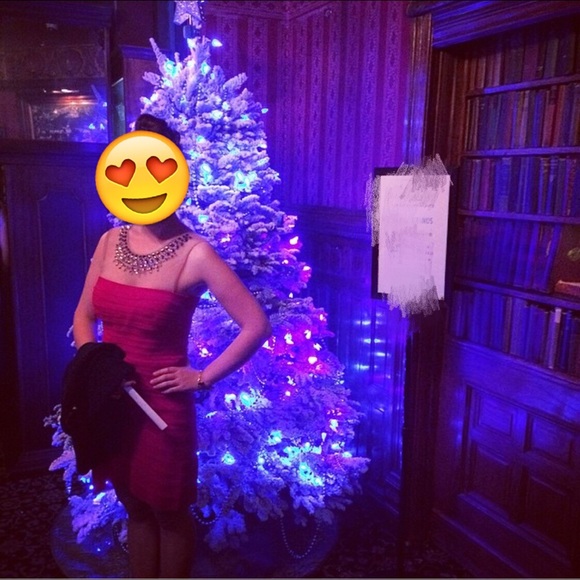 BCBGMAXAZRIA red dress size 6 - Picture 7 of 7